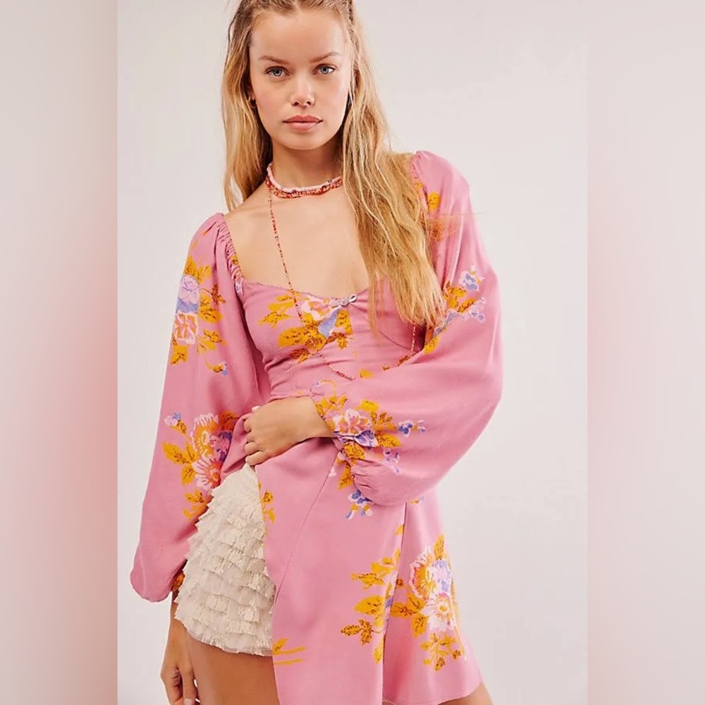 68. NWT Free People Francesca Mini Dress